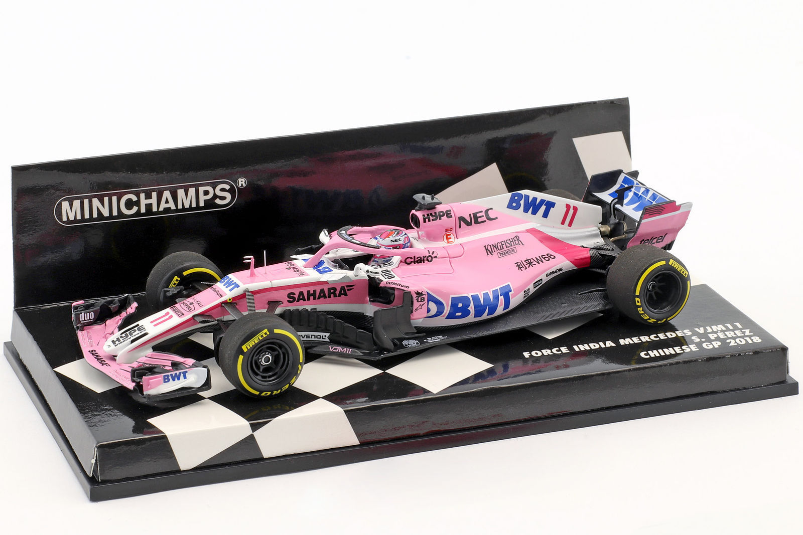 F1 Force India Vjm11 Perez Chinese GP 2018 1/43 MINICHAMPS 417180011 for sale online 