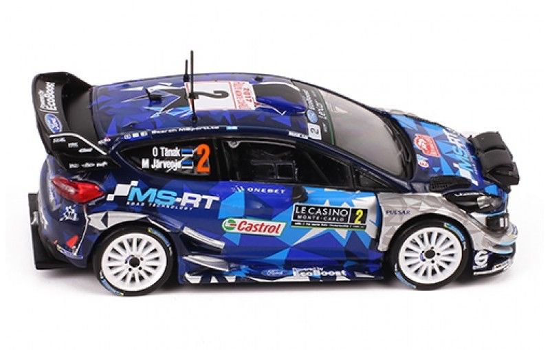 GO FAST #RAM495 2012 Monte Carlo Rally Ixo 1/43 Diecast Ford Fiesta RS WRC