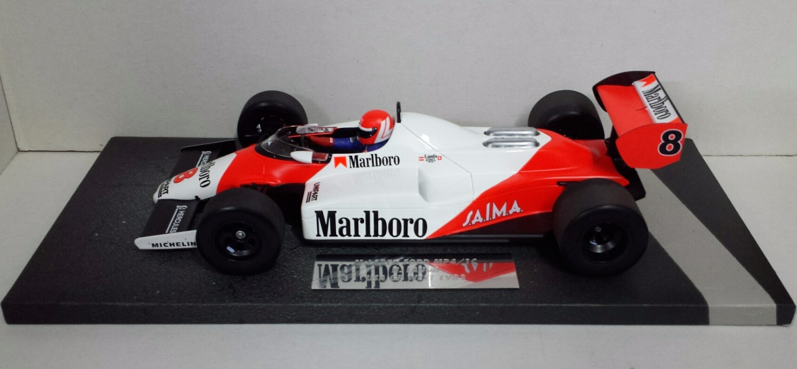 Cars Minichamps 1 18 Niki Lauda Mclaren Ford Mp4 1c Gp Usa 1983 With Decal Tobacco