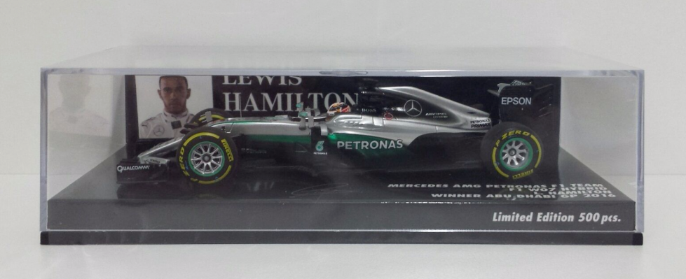 Lewis Hamilton 1/43 Scale Minichamps Mercedes W07 #44 Australian GP 2016 