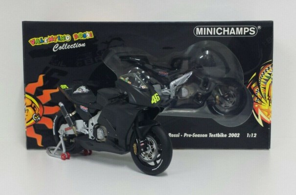 minichamps-valentino-rossi-1-12-modellino-honda-motogp-test-bike-2002-new