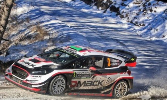 s5162 1:43 FORD FIESTA WRC-WRC Monte Carlo 2017-Evans/Barritt-SPARK 