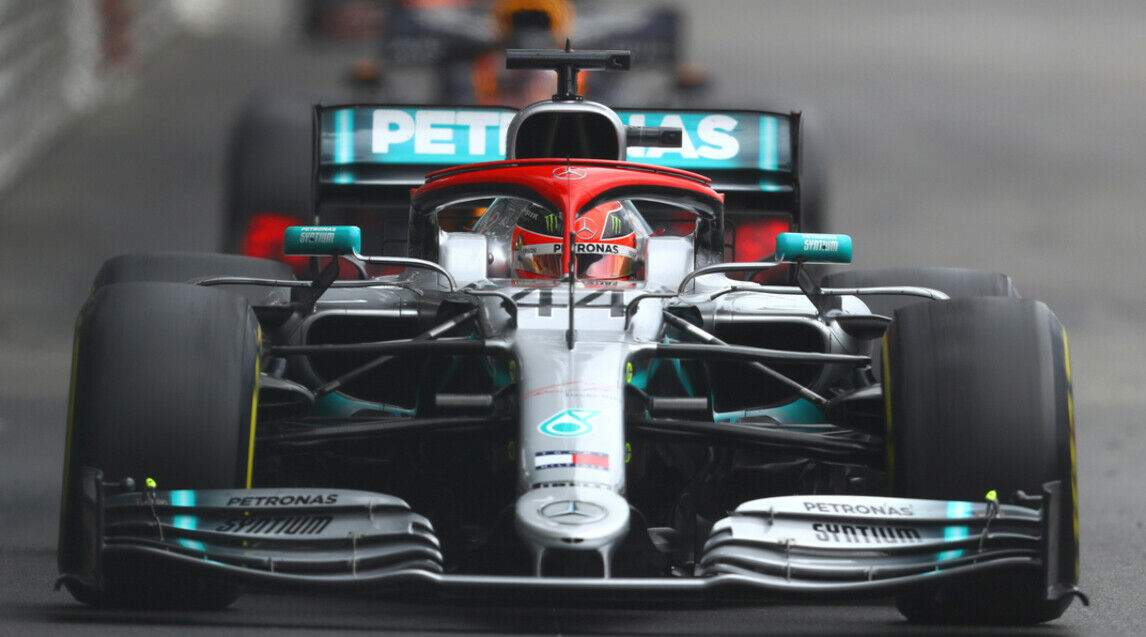 Lewis Hamilton 2019 Mercedes AMG  W10 Monaco GP "Niki Lauda Tribute"  1:18 